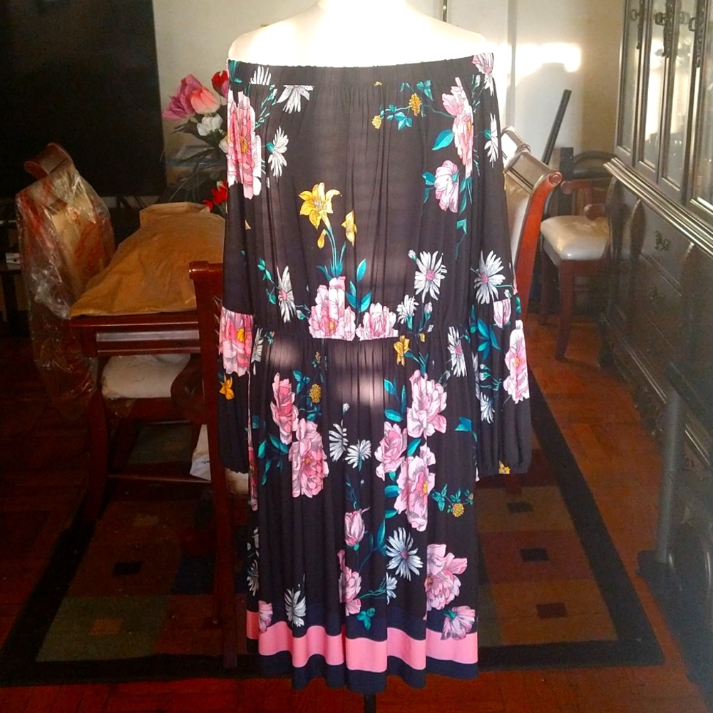 Knee length dress